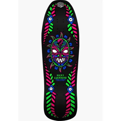 Powell-Peralta Deck Nicky Guerrero Mask 10" x 31.75" WB15,125" Blacklight