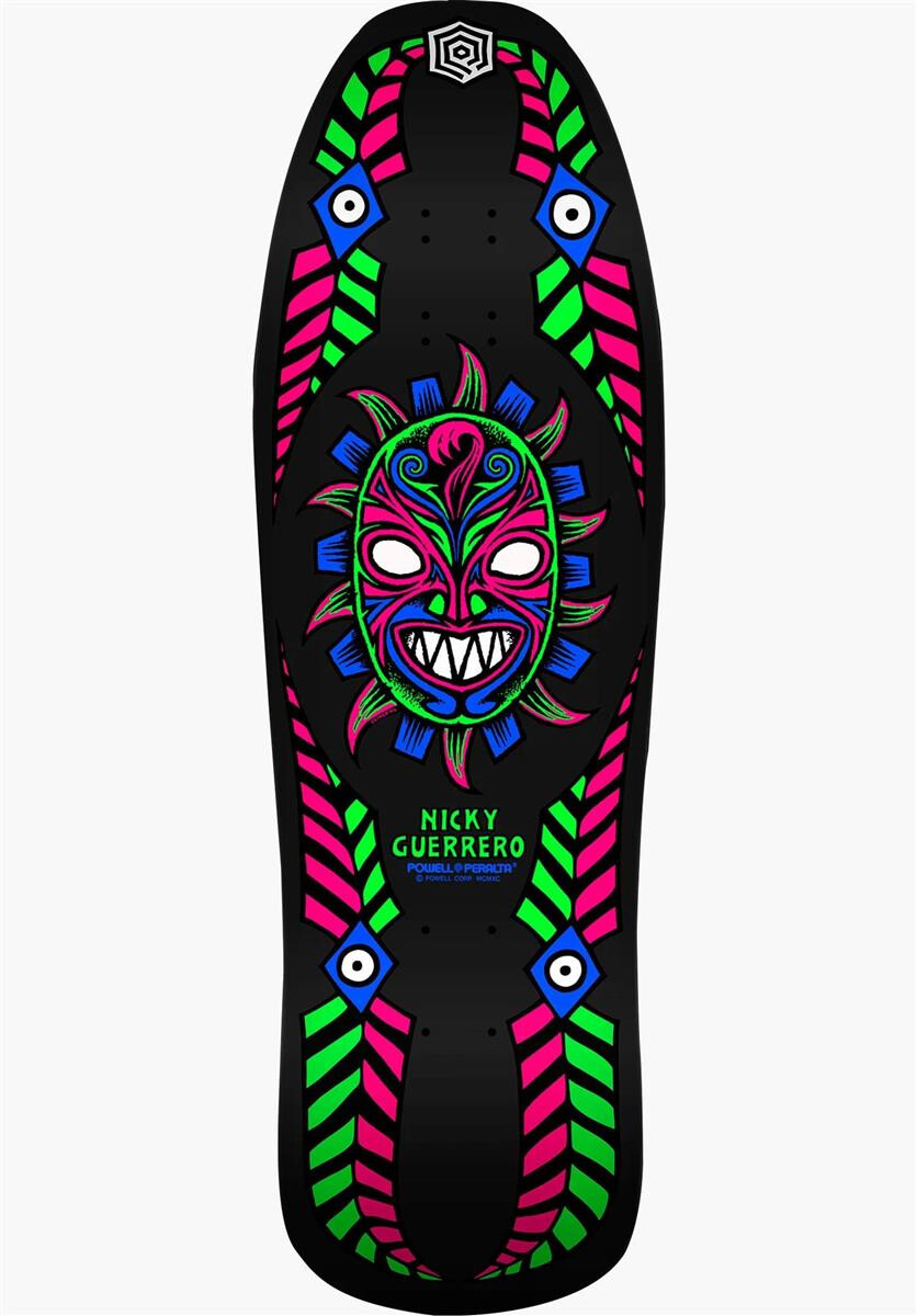 Powell-Peralta Deck Nicky Guerrero Mask 10" x 31.75" WB15,125" Blacklight