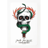 Powell-Peralta Sticker Mike McGill 6" skull and snake