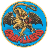 Powell-Peralta Sticker Caballero Original Dragon...