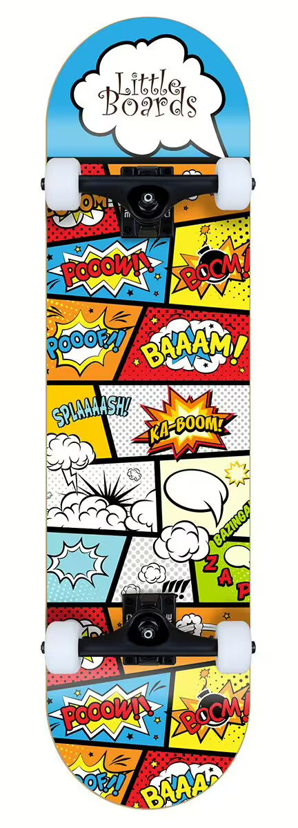 Little Boards Complete Kinder Skateboard Cartoon 7,25" x 29"x WB12,5"