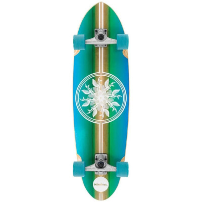 Mindless Complete Wake Surf Skate 35" x 10" WB20.25" blau