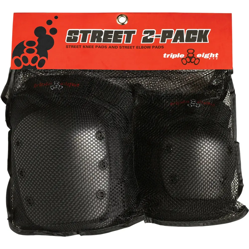 Triple 8 Street Protective Knee/Elbow Set black