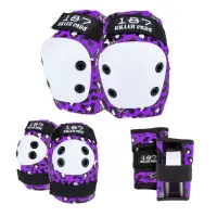 187 KILLER PADS Junior Six Pack Set Staab Purple Kinder Pre-K 3 bis 5 Jahre