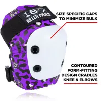 187 KILLER PADS Junior Six Pack Set Staab Purple Kinder Pre-K 3 bis 5 Jahre