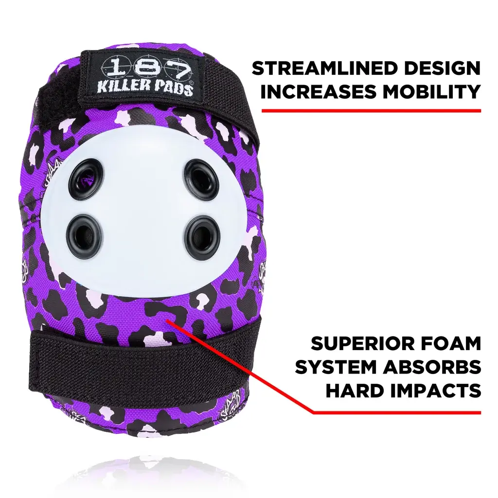 187 KILLER PADS Junior Six Pack Set Staab Purple Kinder Pre-K 3 bis 5 Jahre