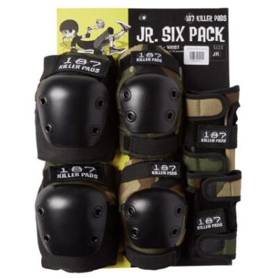 187 KILLER PADS Pad Set Six Pack Kinder Camo Pre-K 3-5y