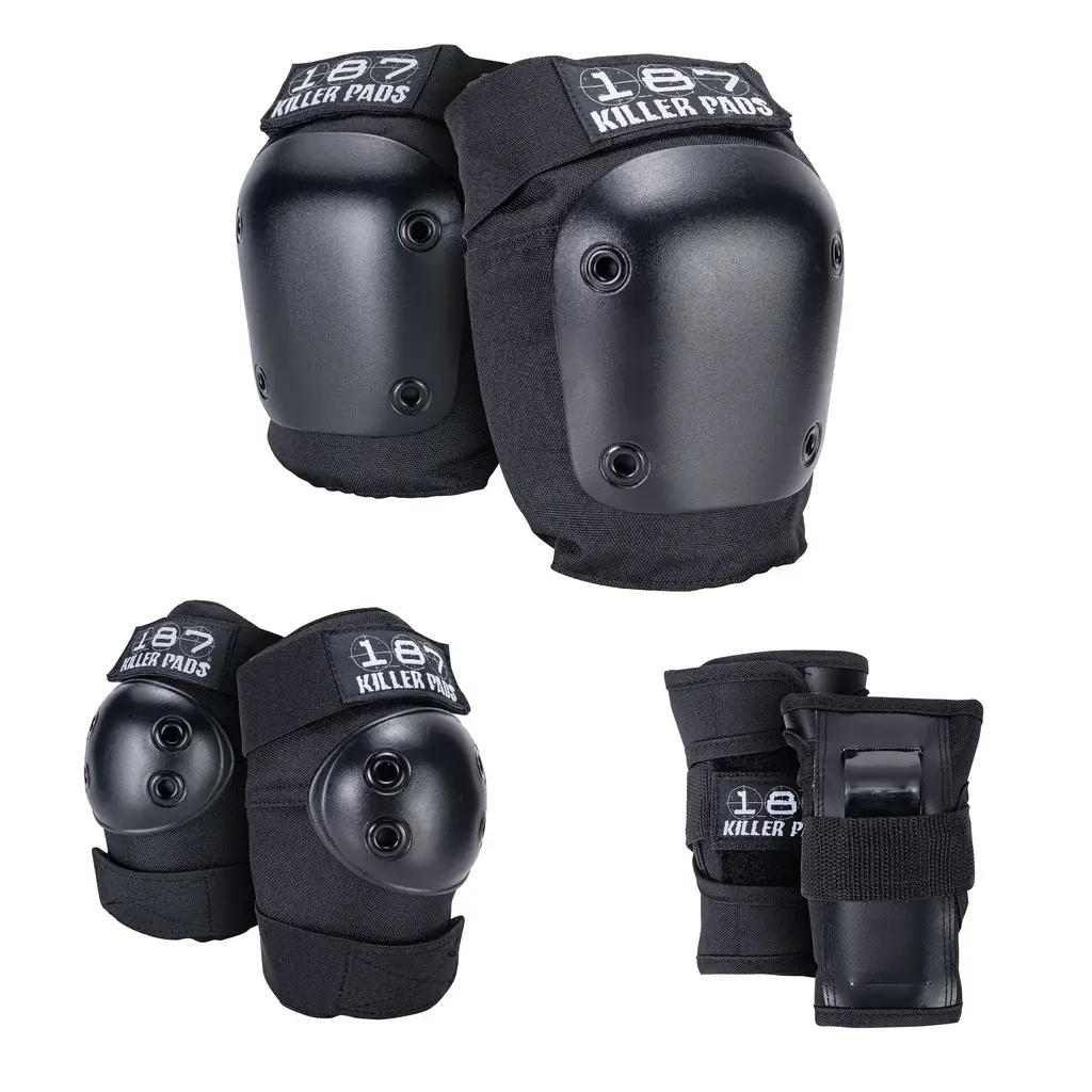187 KILLER PADS Pad Set Six Pack Kinder schwarz Pre-K 3-5y