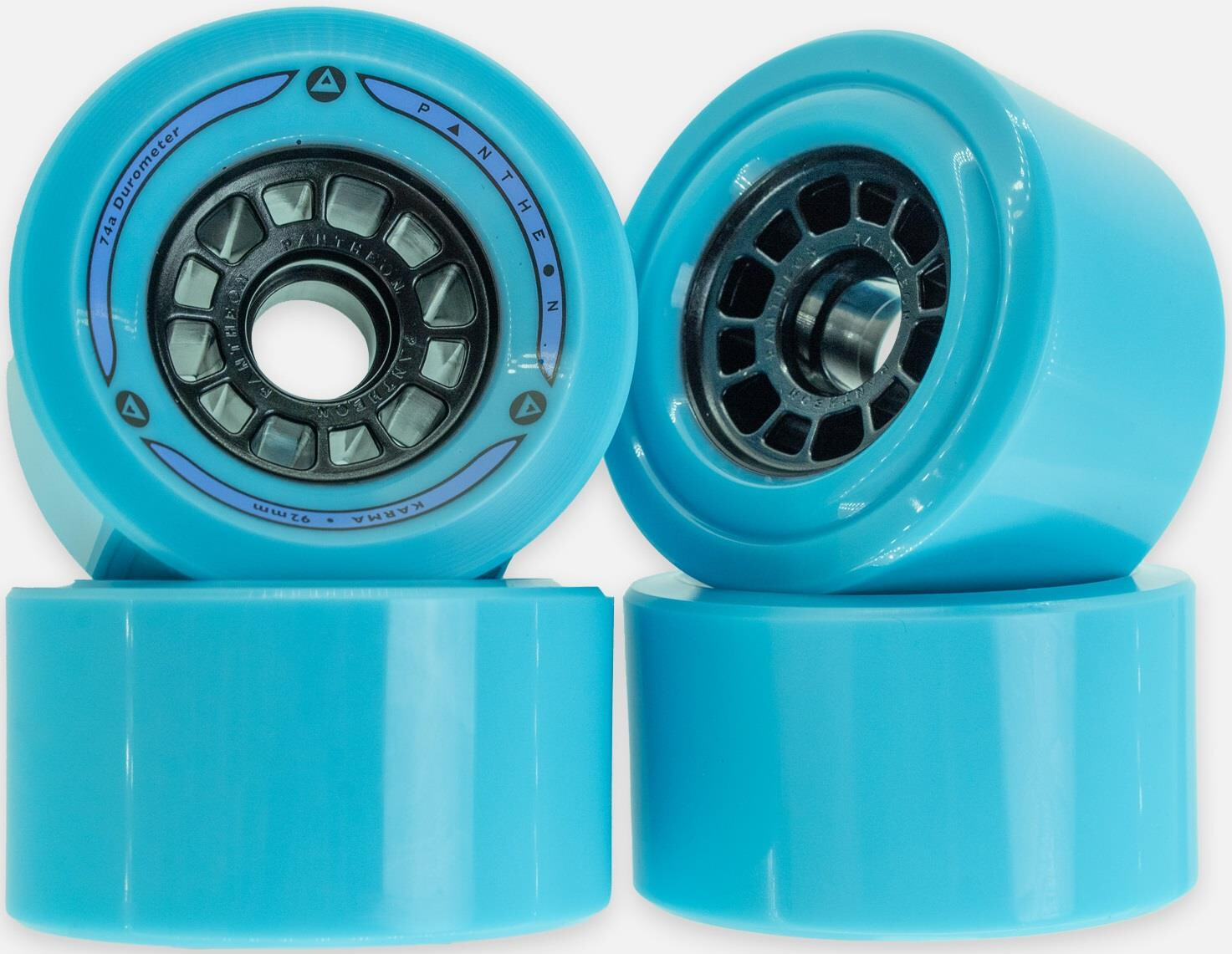 Pantheon Wheels Karma 92mm 74a Hellblau