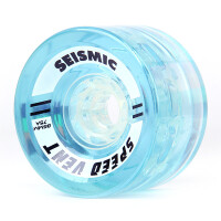 Seismic Wheels Speed Vent 85mm 75a Crystal Clear blue