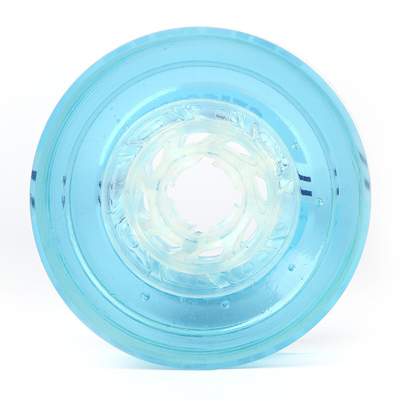 Seismic Wheels Speed Vent 85mm 75a Crystal Clear blue