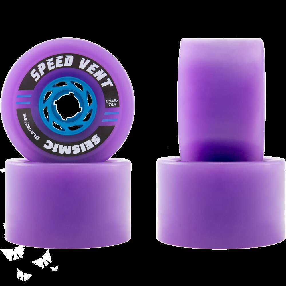 Seismic Wheels Speed Vent 85mm 79a Black Ops Purple