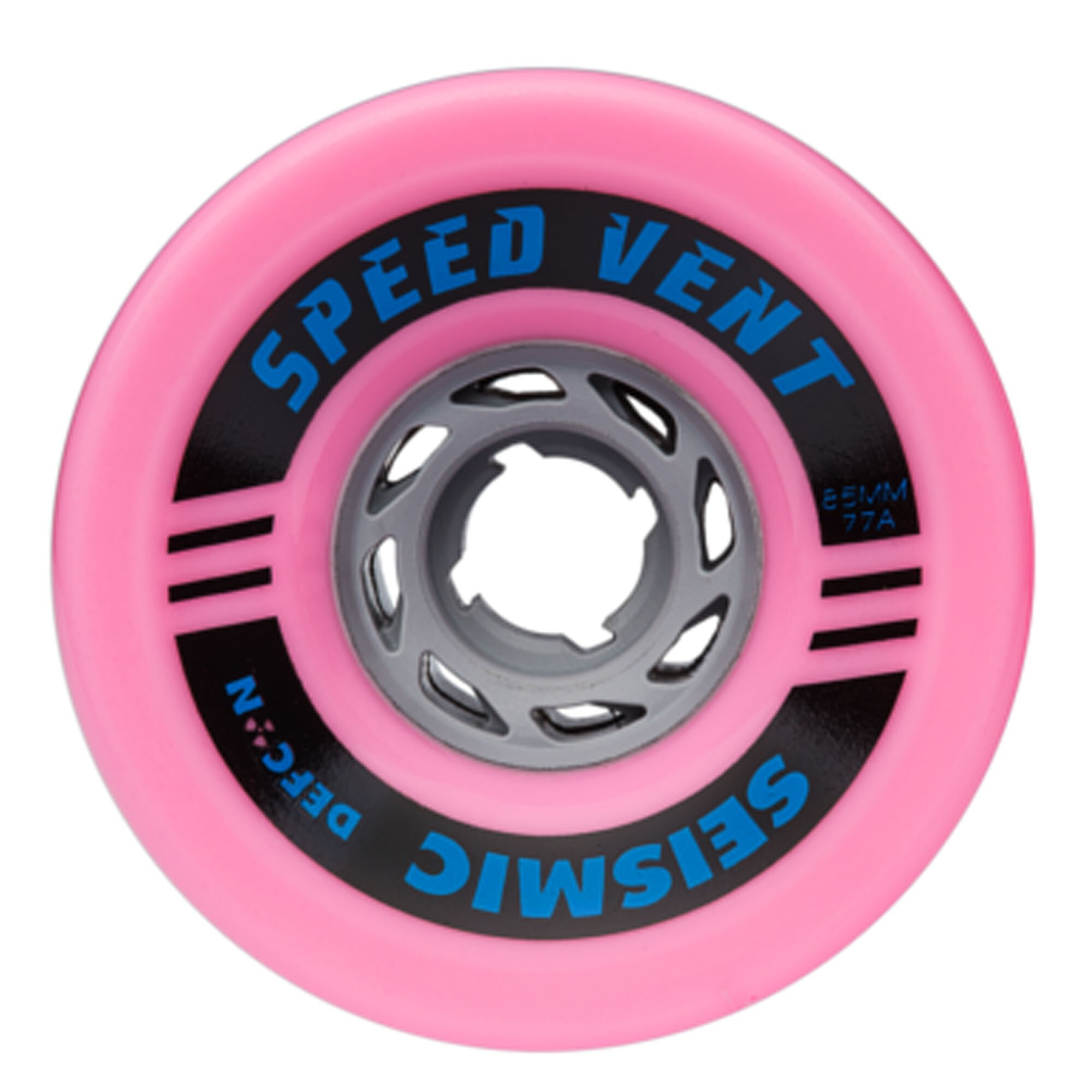 Seismic Wheels Speed Vent 85mm 77a Defcon bubblegum