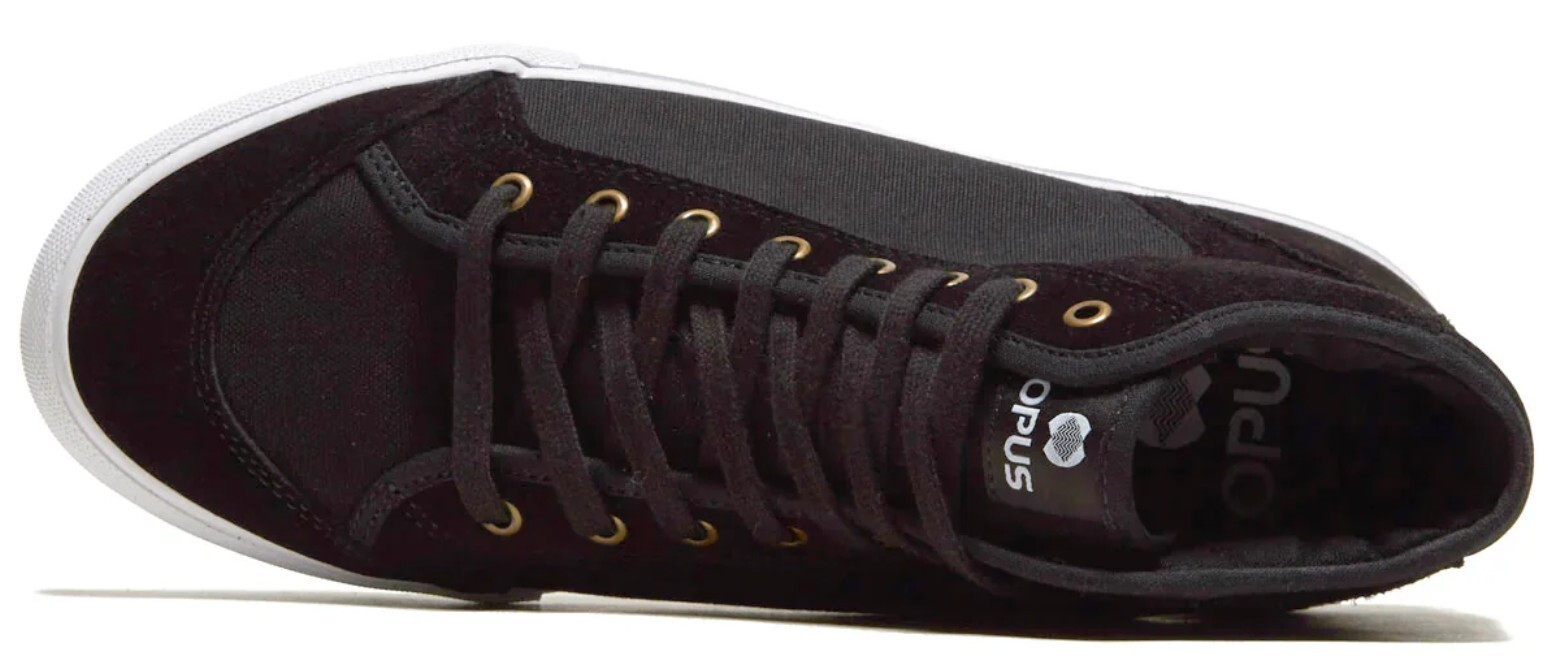OPUS Sneaker Courtside High - Vulc - Black / White