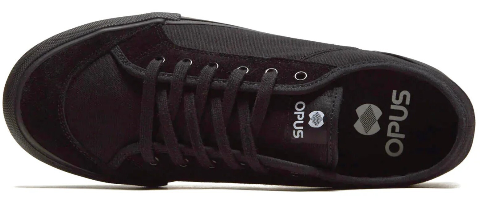 OPUS Sneaker Courtside Low - Vulc - Black / Black