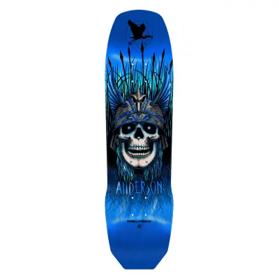 Powell-Peralta Deck Pro Andy Anderson Heron 8.45" x 31.8" WB14,25" Blue Foil