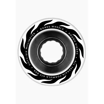 BONES Wheels ATF Rough Riders Eternal Flame 59mm 80A white
