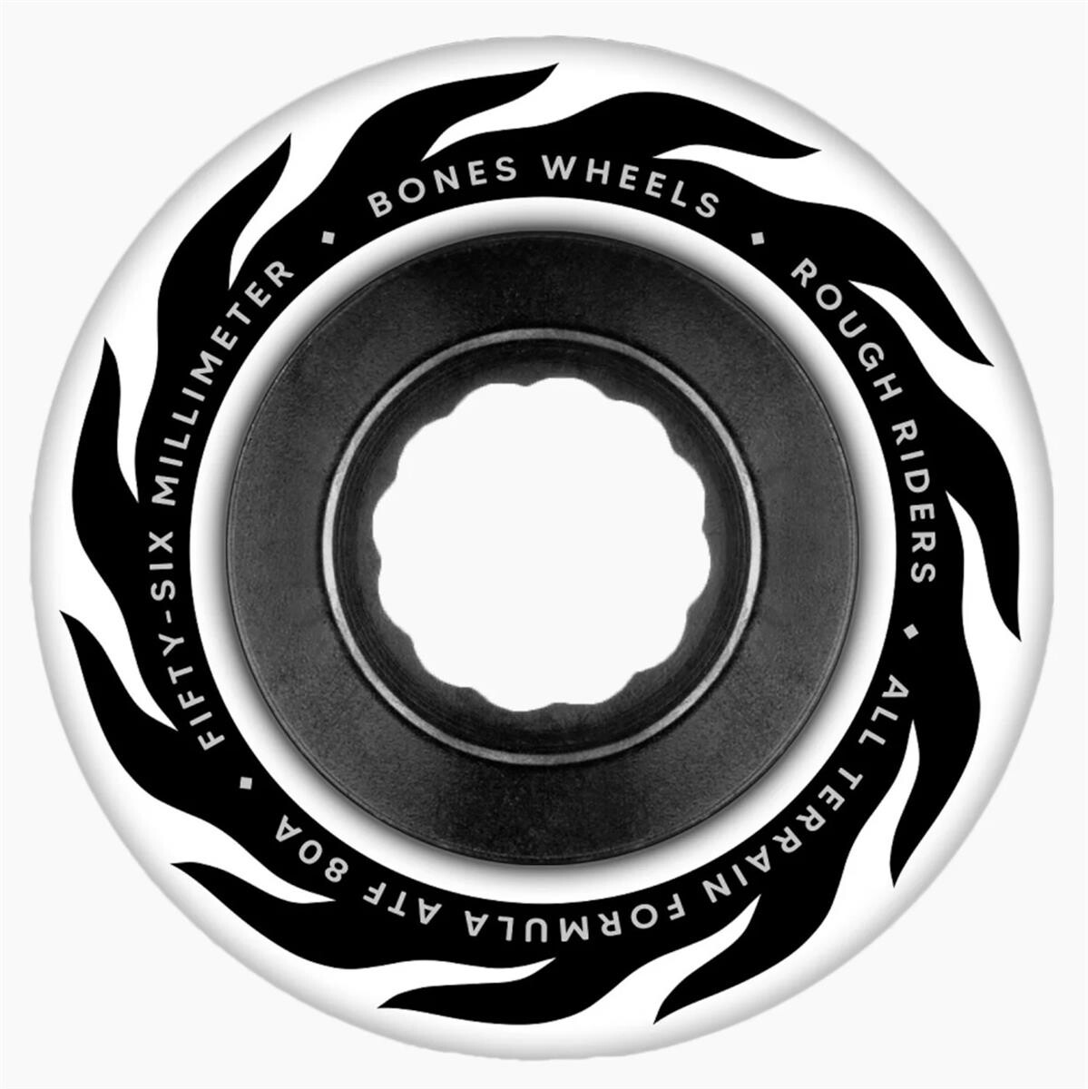 BONES Wheels ATF Rough Riders Eternal Flame 59mm 80A white