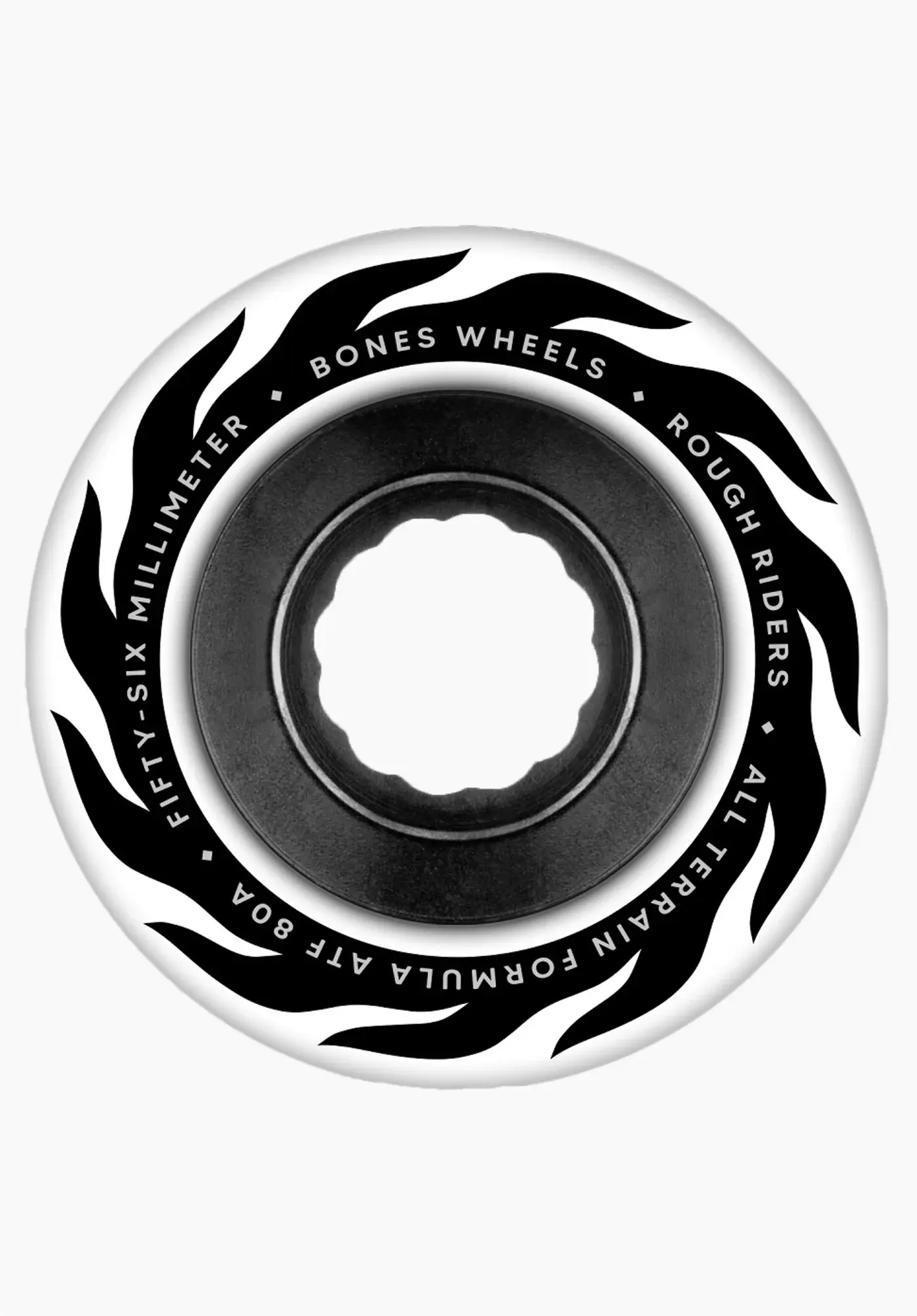 BONES Wheels ATF Rough Riders Eternal Flame 59mm 80A white