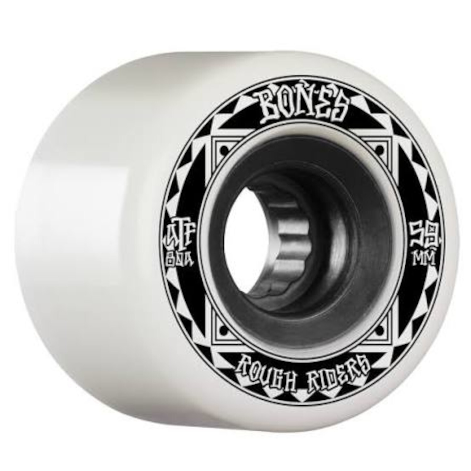 BONES Wheels ATF Rough Riders Eternal Flame 59mm 80A white