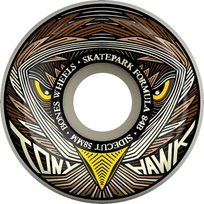 BONES Wheels SPF Tony Hawk Night Hawk Sidcuts 58mm/84B