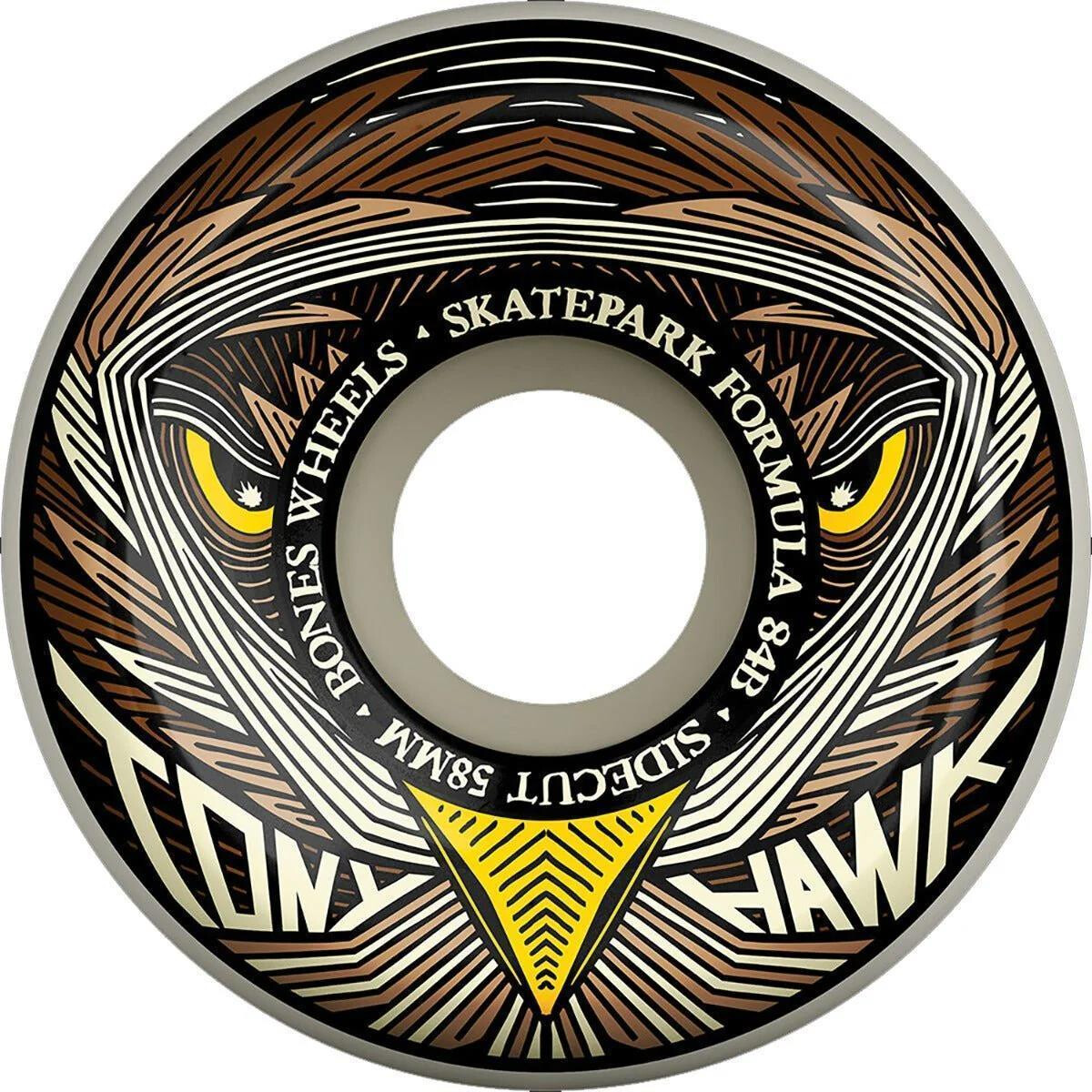 BONES Wheels SPF Tony Hawk Night Hawk Sidcuts 58mm/84B