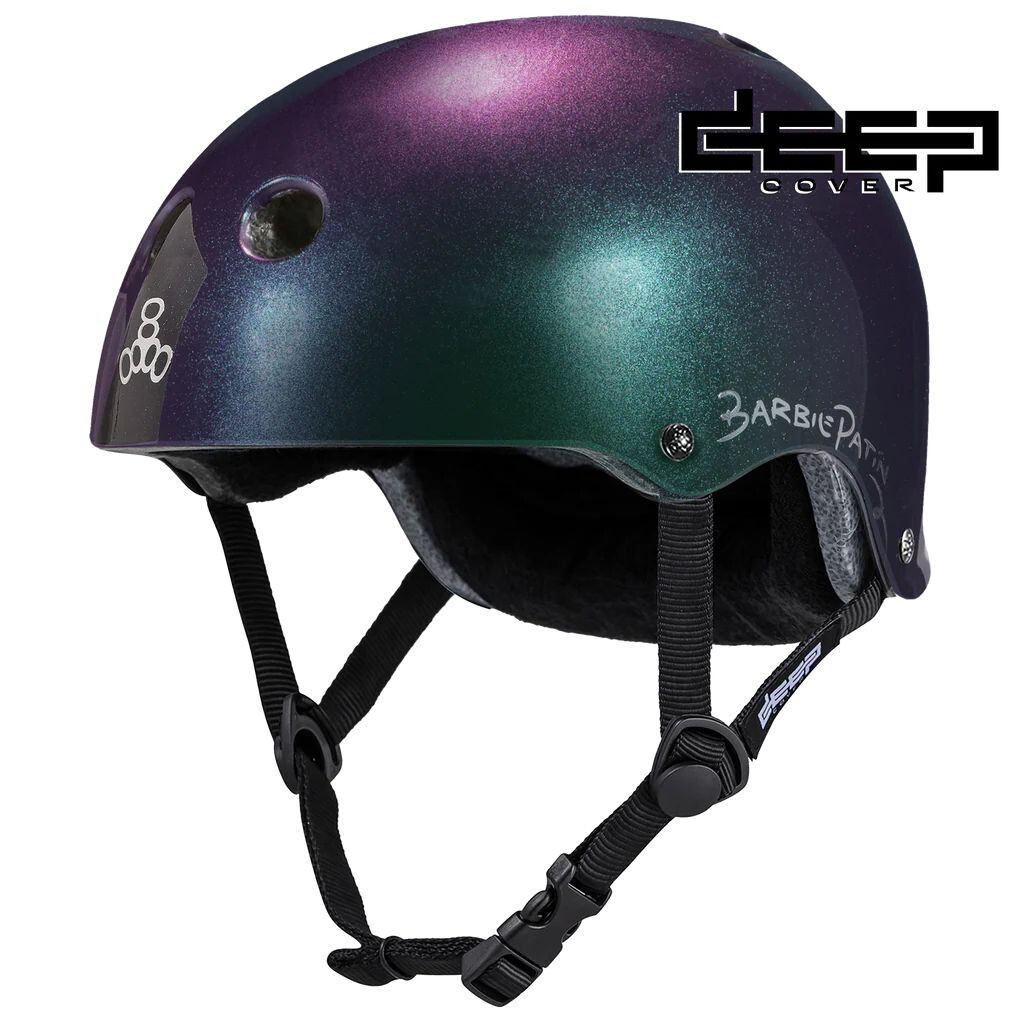 Triple 8 Helmet Deep Cover Barbie Patin