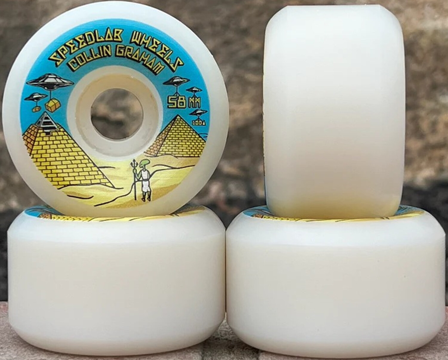 SPEEDLAB Wheels Collin Graham Pro Model 58mm 100A CP23,5mm white