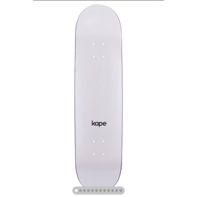 KAPE Deck Vanguard White 31.97" x 8.5" WB14.25"