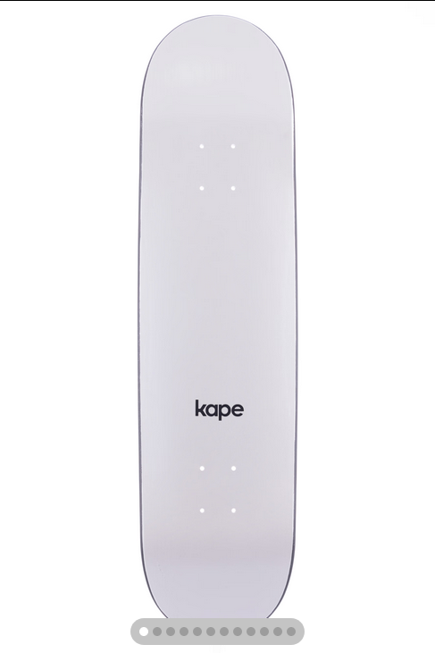 KAPE Deck Vanguard White 31.97" x 8.5" WB14.25"