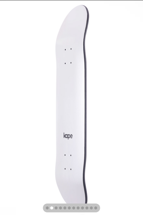 KAPE Deck Vanguard White 31.97" x 8.5" WB14.25"