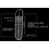 KAPE Deck Vanguard Stripes 8.5" x 31.97" WB14.25"