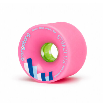 Orangatang Wheels Stimulus 70mm 83a pink NEW!