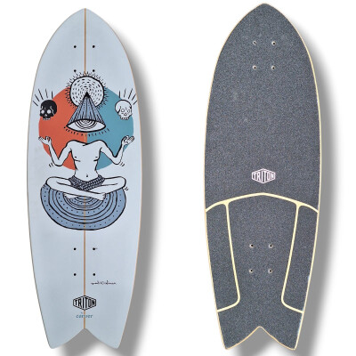 CARVER Surfskate Deck TRITON Equilibrium 29.25 x 9.75" WB15.375"