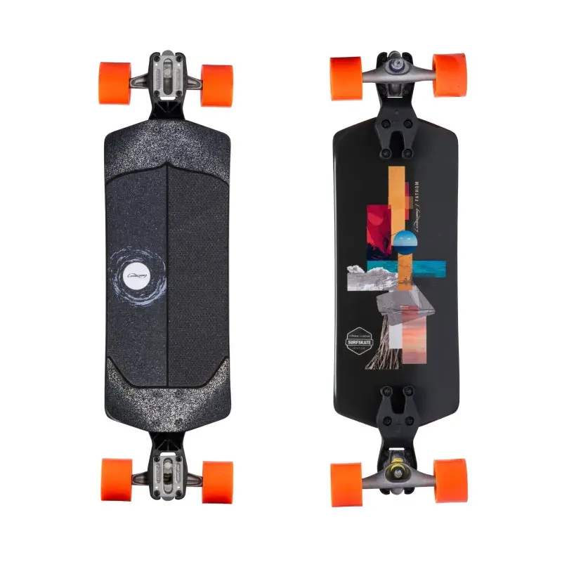 LOADED Complete Surfskate Fatom 33" x 9,25" WB26,5" Orangatang 80mm Kegel 80a