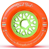 Orangatang Wheels Dad Bod 100mm 80a - orange