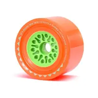 Orangatang Wheels Dad Bod 100mm 80a - orange