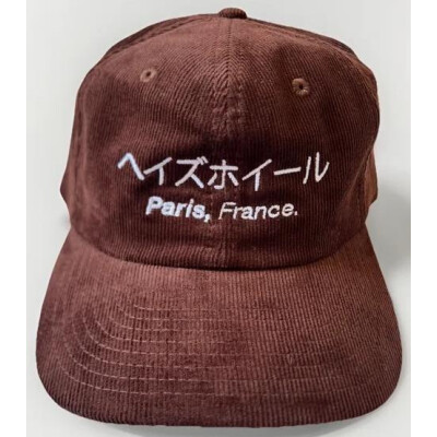 HAZEWHEELS Cap JapoHaze caps brown corduroy