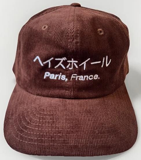 HAZEWHEELS Cap JapoHaze caps brown corduroy