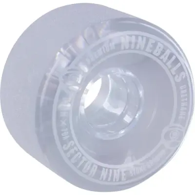 SECTOR 9 Wheels 9 Balls 64mm 78a smoke white