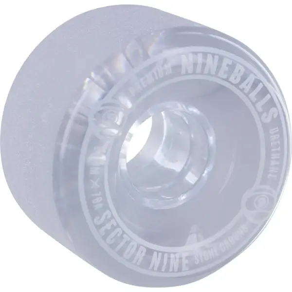 SECTOR 9 Wheels 9 Balls 64mm 78a smoke white
