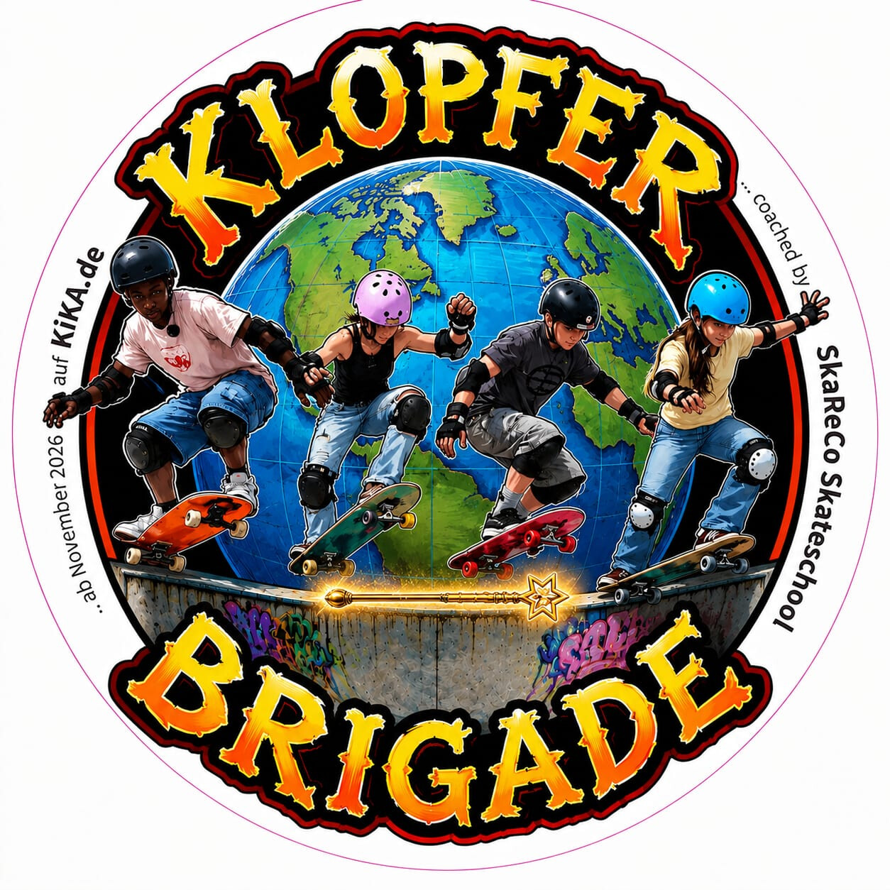 Klopfer Brigade Sticker