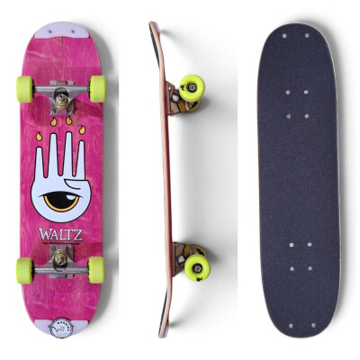 Waltz Complete Kinder Skateboard Hand of Glory pink 7,25" x 27,45"x WB11,5"