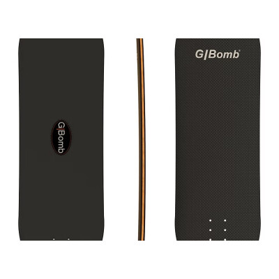 G-Bomb Deck LDP Longboard Carbon Platform 28" black