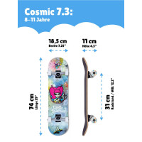 Little Boards Complete Kids Skateboard Cosmic 7,25" x 29"x WB12,5"