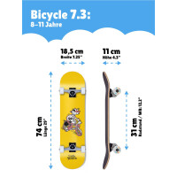 Little Boards Complete Kinder Skateboard Bicycle 7,25" x 29"x WB12,5"