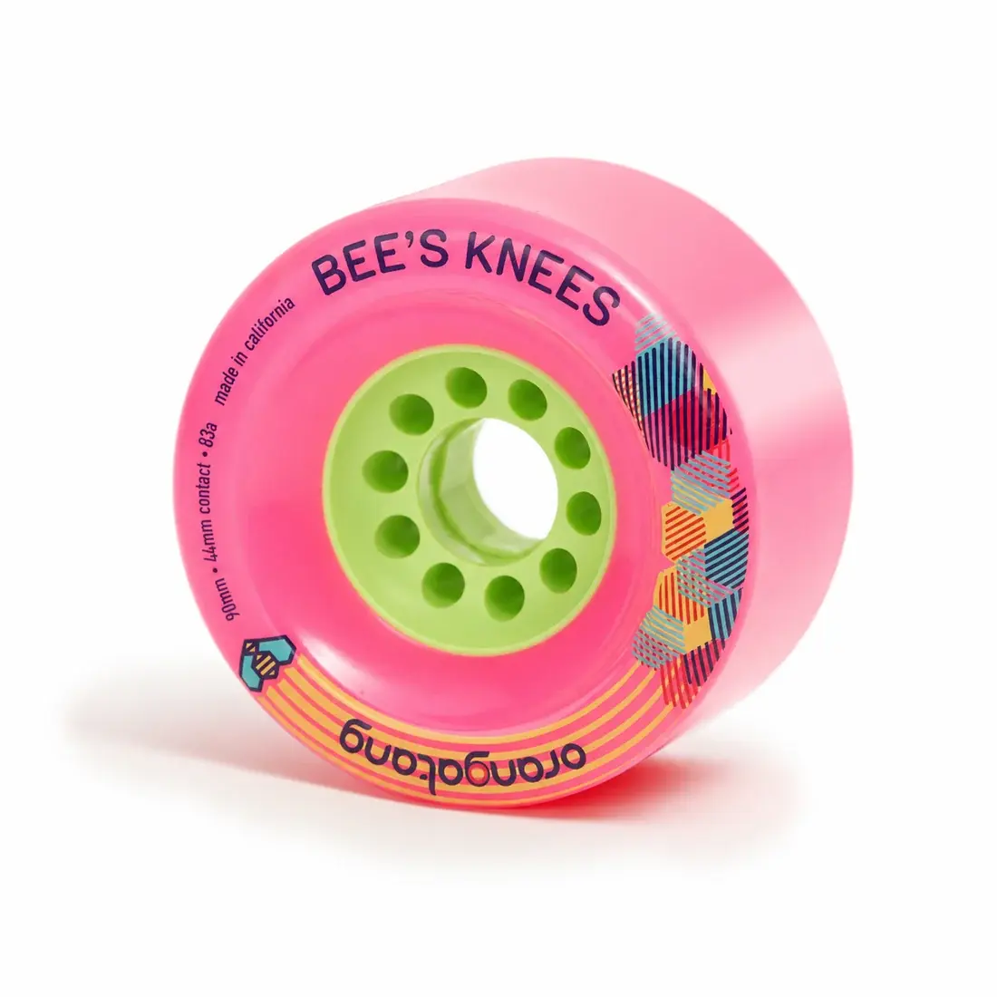Orangatang Wheels Bees Knees 90mm 83a - pink