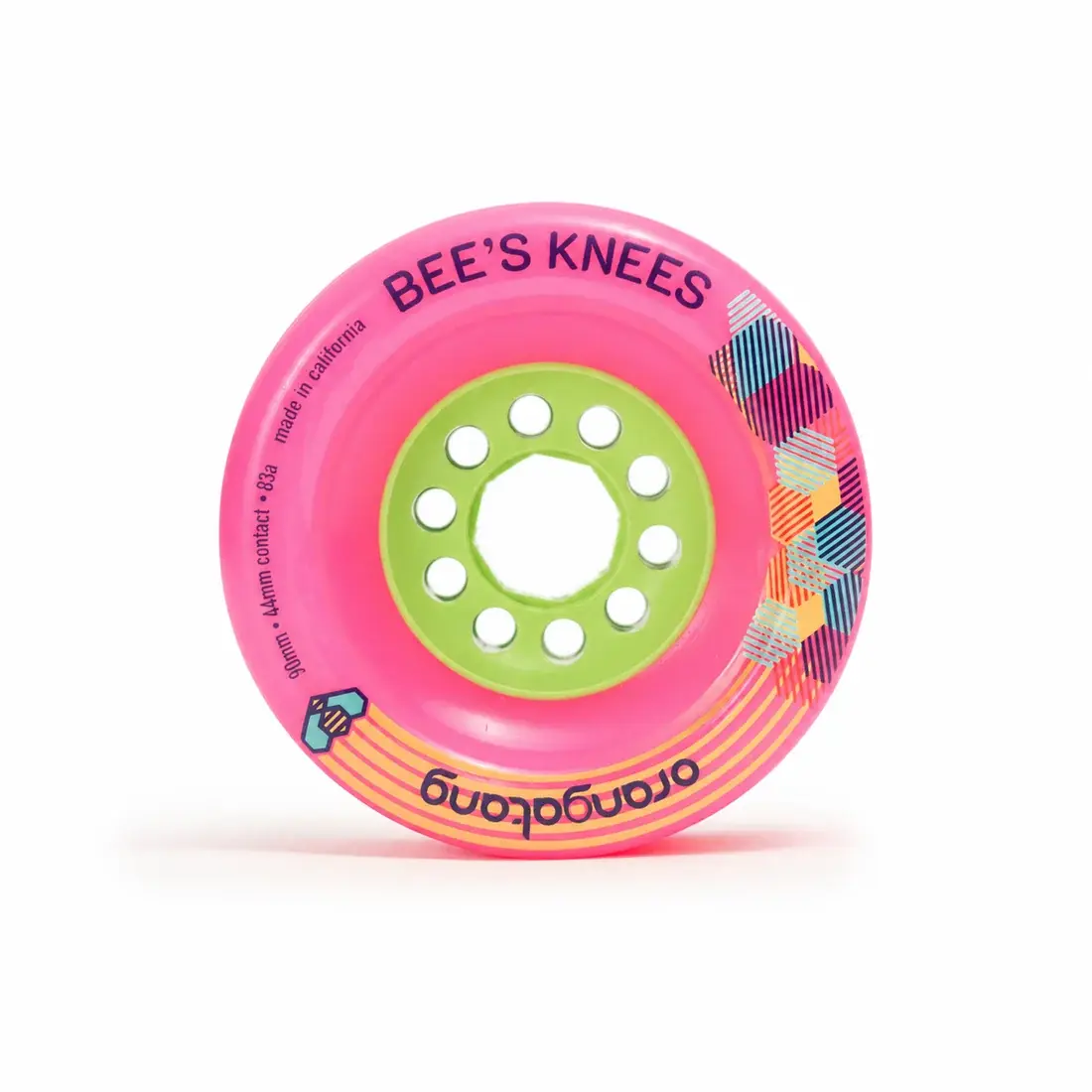 Orangatang Wheels Bees Knees 90mm 83a - pink