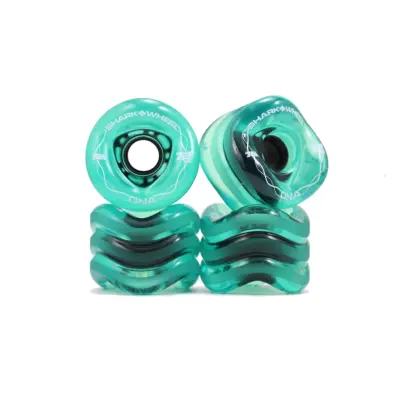 SHARK WHEEL DNA 72mm/78a transparent emerald