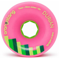 Orangatang Wheels Durian 75mm 83a - pink